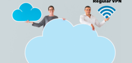 What is a Cloud VPN and how is it different from a regular VPN?